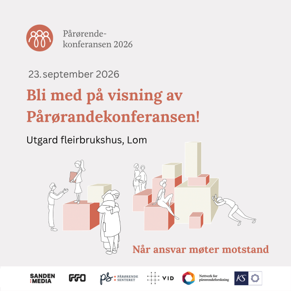 Lenke til artikkel: Bli med på Pårørandekonferansen i Utgard! 