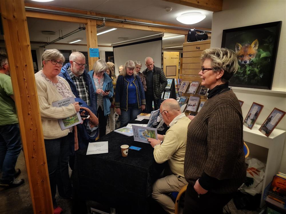 Boklansering med Finn Sandum og Inger Synnøve Killi - Klikk for stort bilde