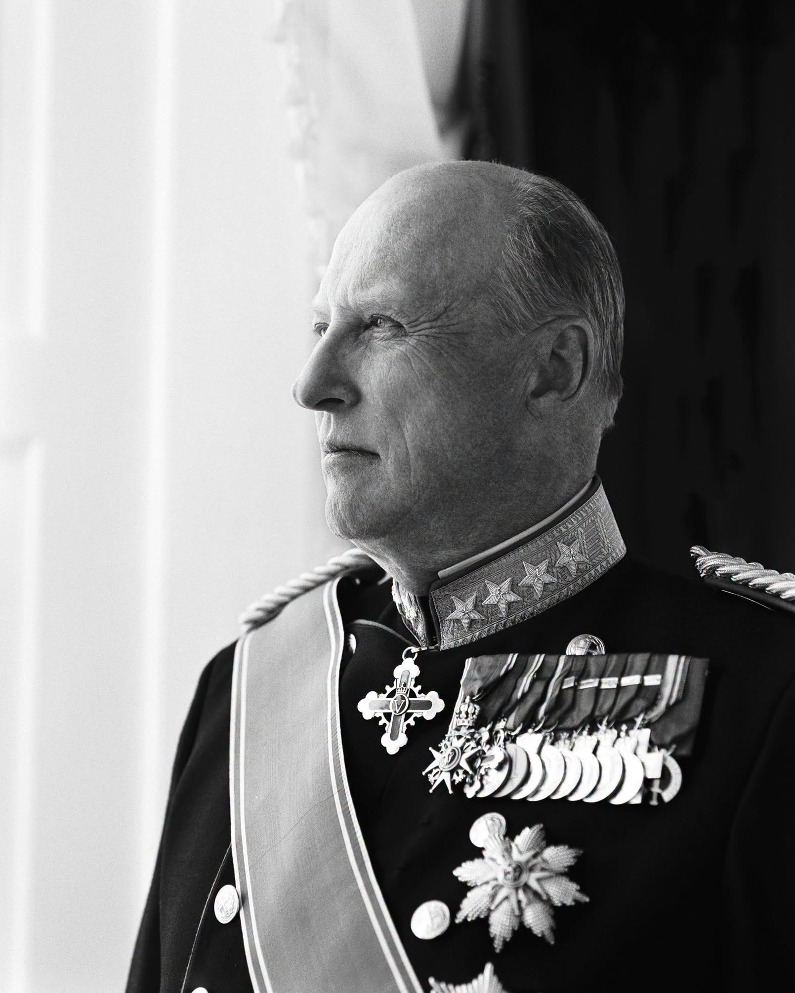bilde av Hans Majestet kong Harald