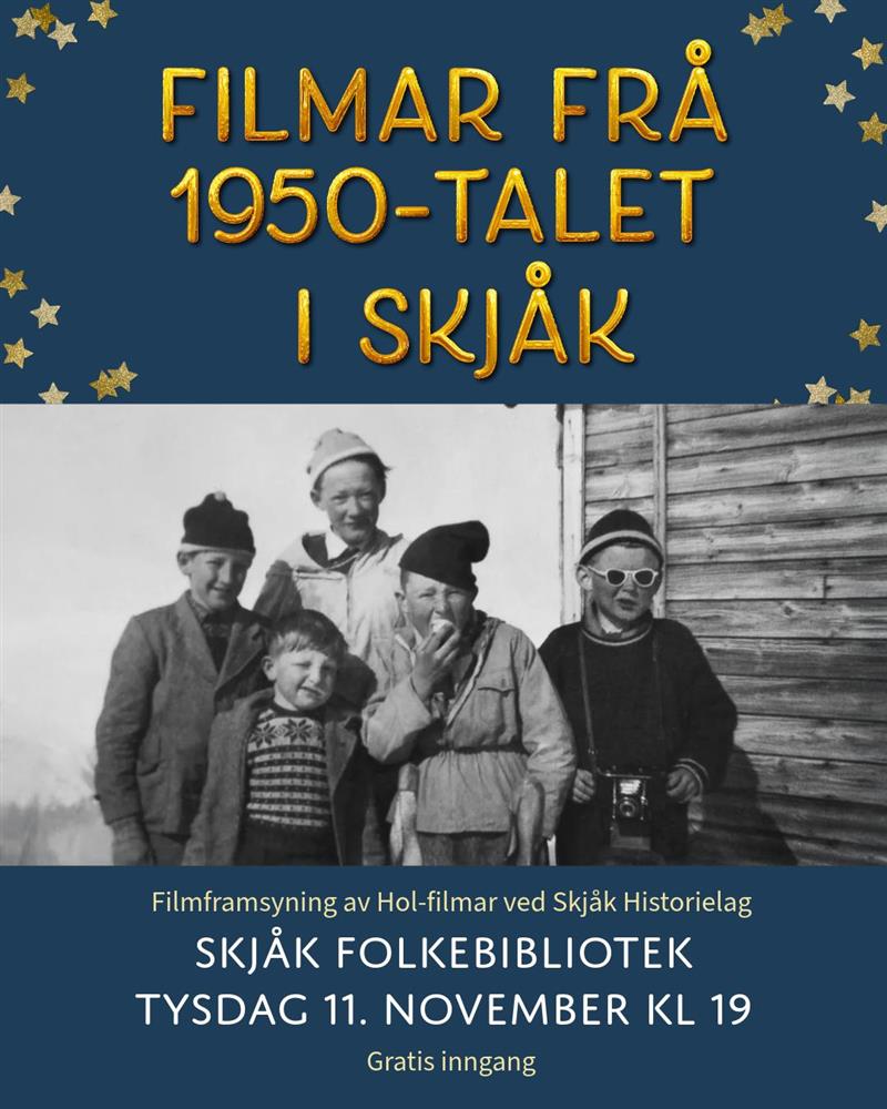 Plakat for filmframsyning - Klikk for stort bilde