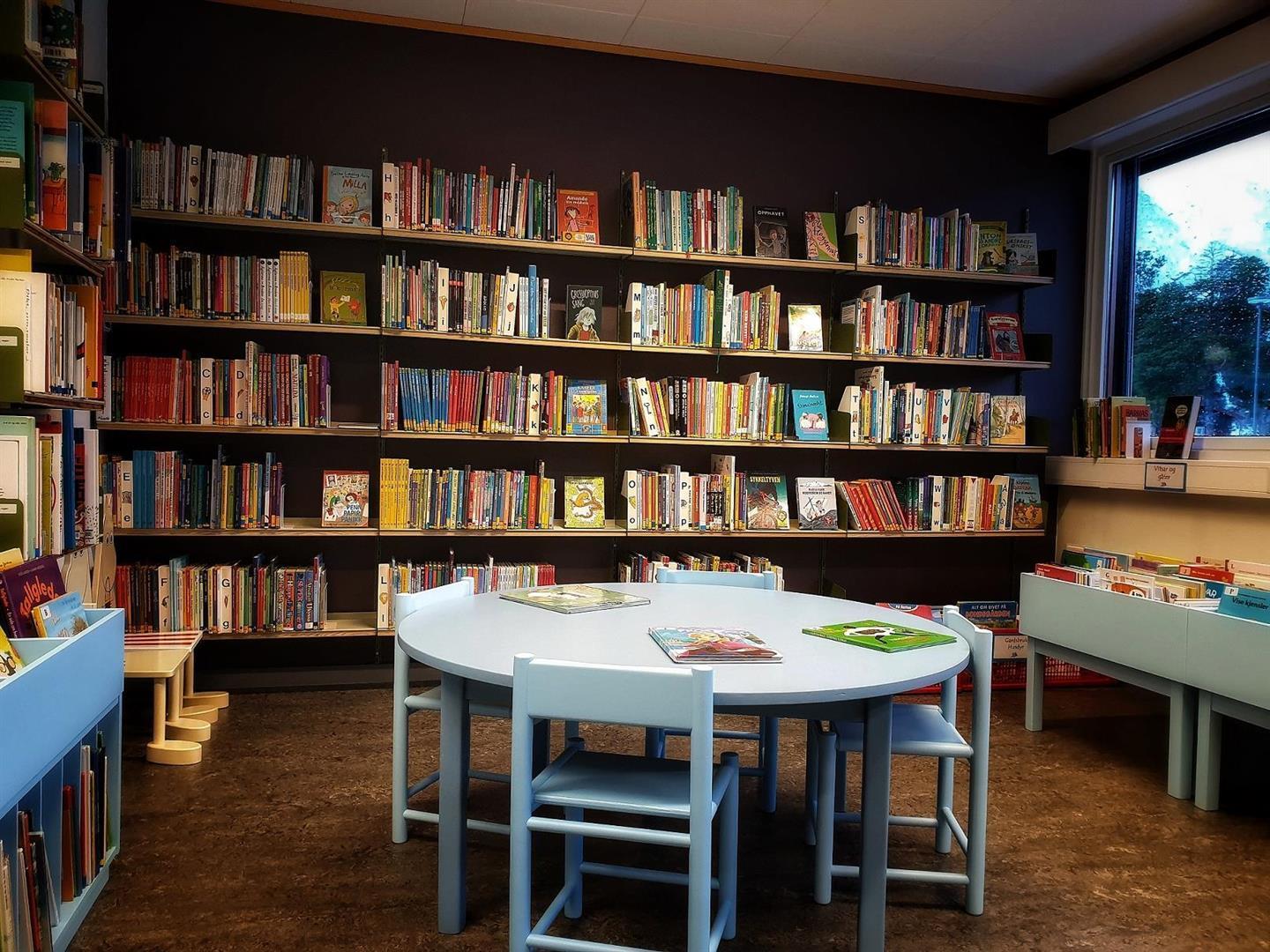 bilde fra bibliotket i Skjåk